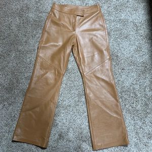Butter soft, lined leather pants